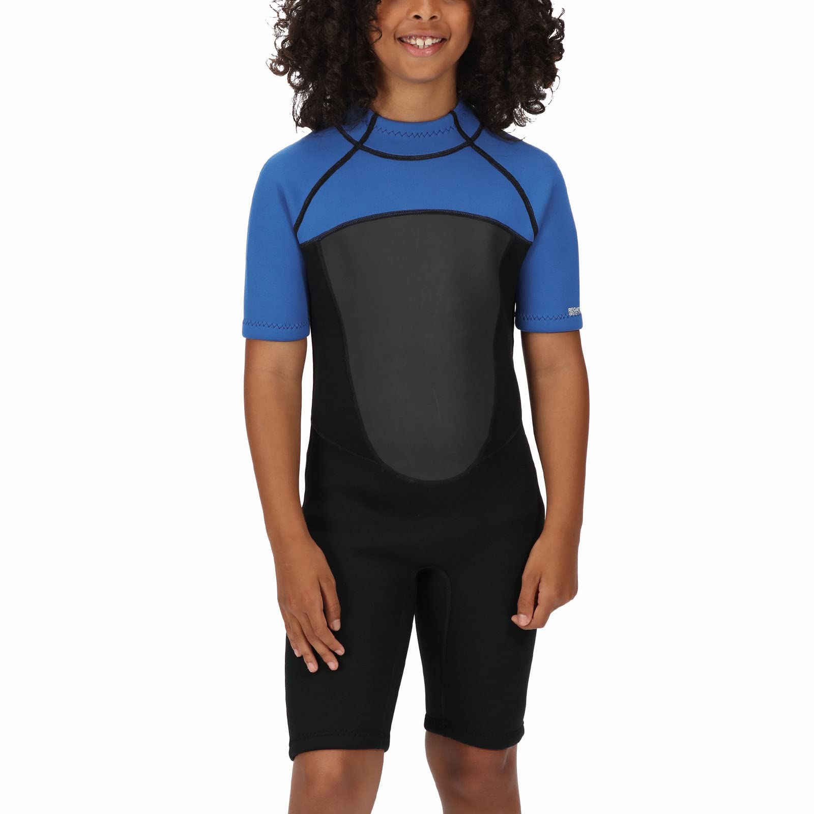 Regatta Kids Shorty Surfing Wetsuit - Nautical - 14 Yrs