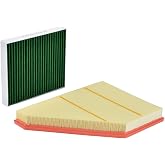 FLTRUCKTOP A3212C CF11966 Engine Air Filter and Cabin Air Filter | for 2018-2023 Chevy Traverse/ 2019-2024 Chevy Blazer/ 2017-2023 GMC Acadia/ 2018-2024 Buick Enclave/ 2017-2024 XT5 XT6