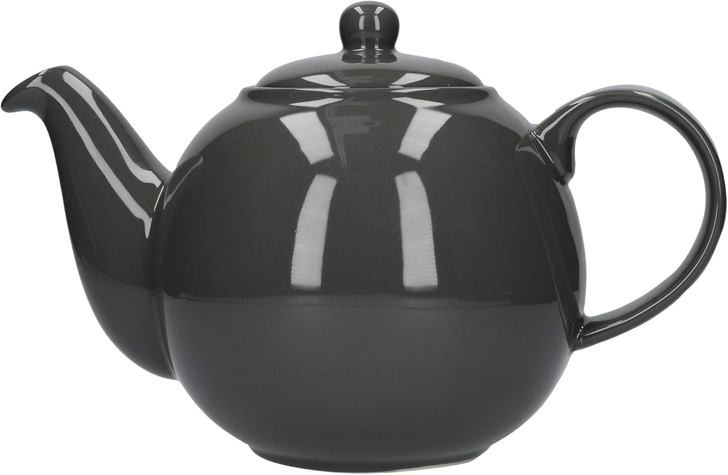 London Pottery Globe Teapot with Strainer, 6 Cup (1.2 Litre