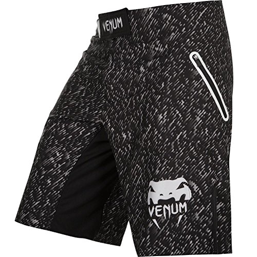 Venum Mens Noise Training Shorts, White, Medium