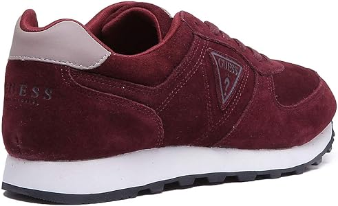 guess burgundy shoes