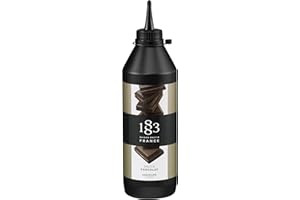 1883 MAISON ROUTIN 1883 Chocolate Sauce – Rich Gourmet Flavor – Made in France – 500ml / 16.9 Fl Oz Bottle