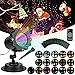 LAFALA Christmas Lights Projector-2017 Light Projector 16PCS Pattern slide laser LED Flood projector Landscape lamp Bulb Remote Control and Waterproof Perfect for Christmas Holiday Decorations