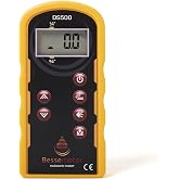 Bessemeter DS500 Dual Scan Pinless Wood Moisture Meter &ndash; Professional-Quality Deep &amp; Shallow Moisture Measurements for Woodworkers, Flooring Professionals, DIYers &amp; More