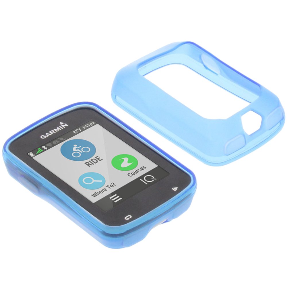 foto-kontor Case for Garmin Edge 820 protective bag TPU pocket blue