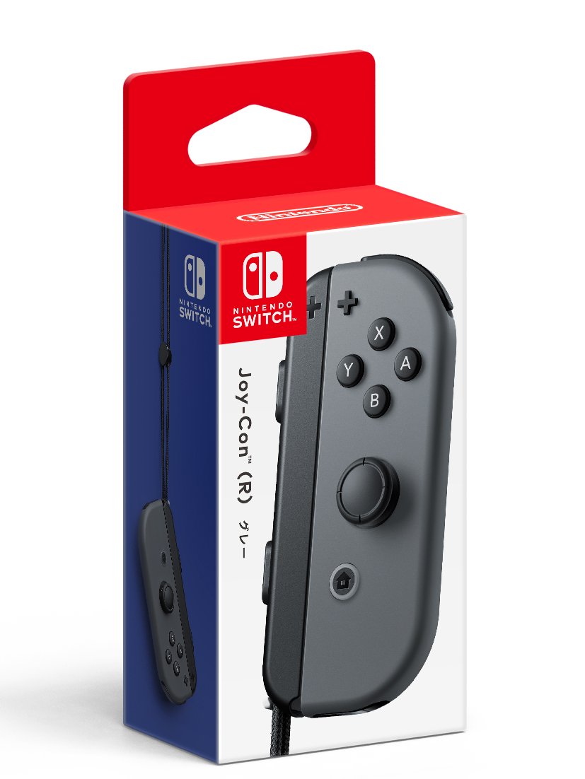 任天堂 Joy-Con R グレーの商品画像
