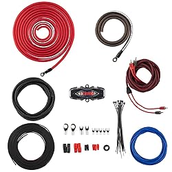 DS18 AMPKIT4 4 Gauge Amp Installation Wiring Kit