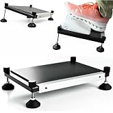Martelli 10x14 Adjustable Foot Pedal Riser for Sewing Machine, Black Plastic, Pain Free Sewing Support