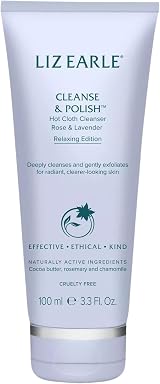 Liz Earle Cleanse & Polish Rose & Lavender Hot Cloth Cleanser 100ml view 1