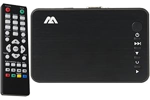 HDMI Portable Media Player, Buyee 1080P Full HD TV Digital Portable Mini Media Player Support All HD Format Like MKV, H.264