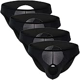 Summer Code Mens Sexy Hollowed Pouch Thong Underwear Pack