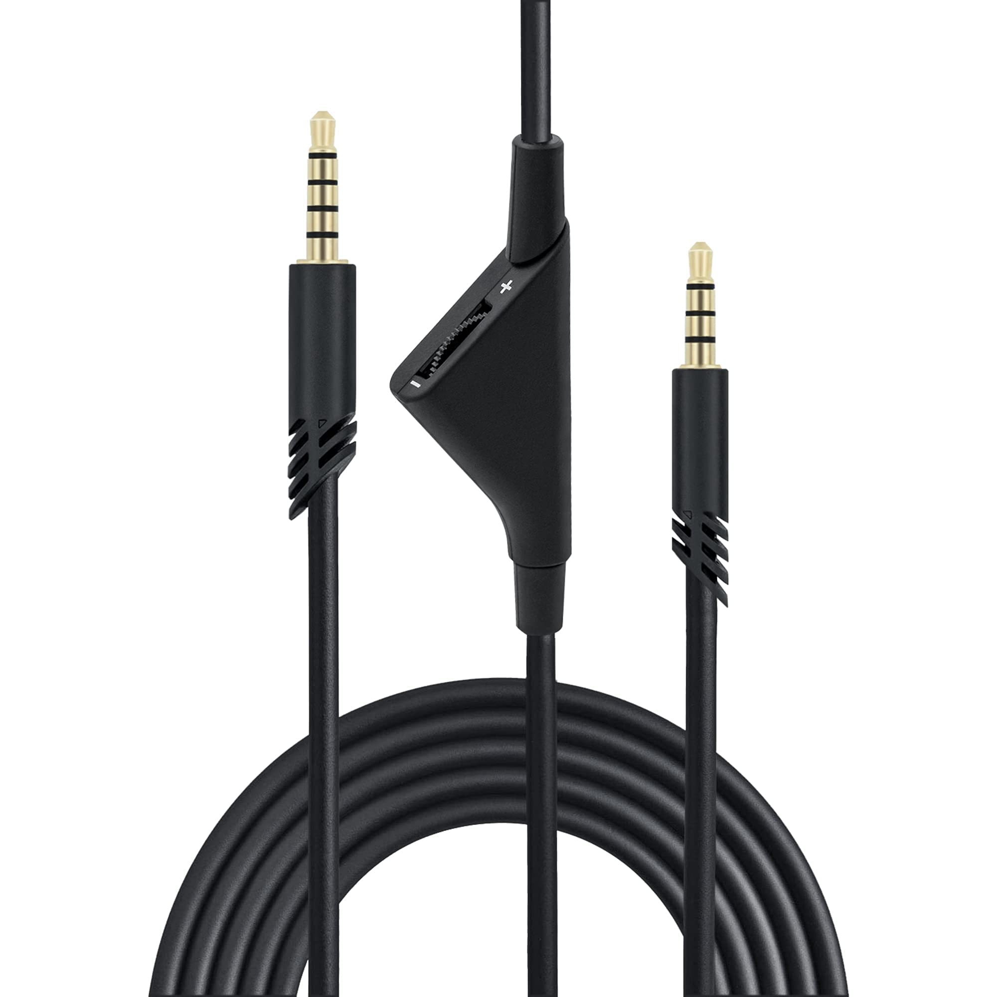 Mcbazel Replacement Audio Aux Cable Cord with Volume Control for Astro A10/A30/A40 Gaming Headset PS5/PS4/Xbox One/Xbox Series S/X/PC/Smartphone via a 3.5mm jack – 2M