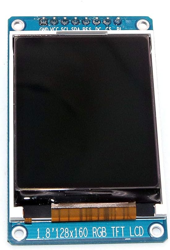 DollaTek 1.8 inch Full Color 128x160 SPI Full Color TFT LCD Display Module ST7735S 3.3V Replace OLED Power Supply for Arduino DIY KIT - Image 3