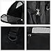 PETTOM Soft-Sided Pet Carrier for Dogs Collapsible Cats Travel Bag Under Seat Airline Approved Tote Fleece Pet Mats Included Escape Proof- M Black