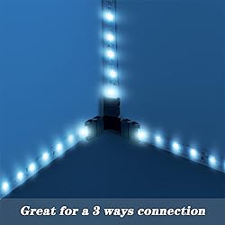 30 Pieces RGB LED Strip Connector Full Kit, 4 Pin