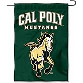 College Flags & Banners Co. Cal Poly Mustangs Wordmark Garden Banner Flag