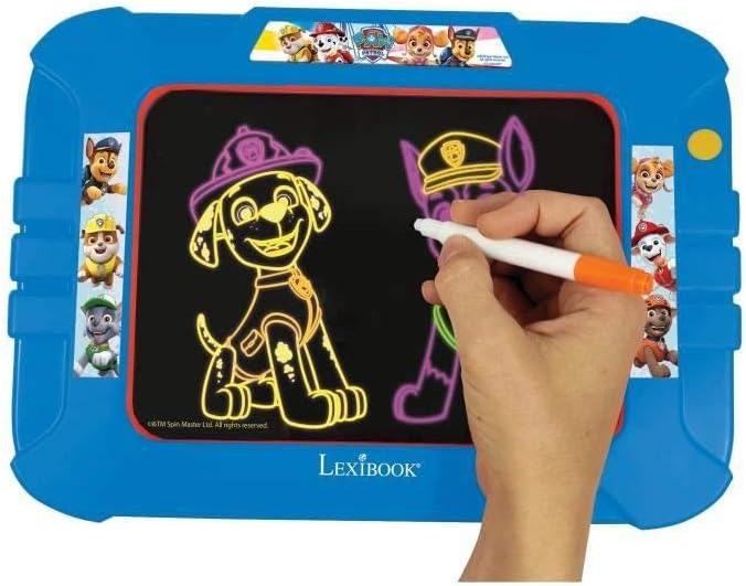LEXIBOOK, Paw Patrol, Neon Electronic Drawing Board - Image 3