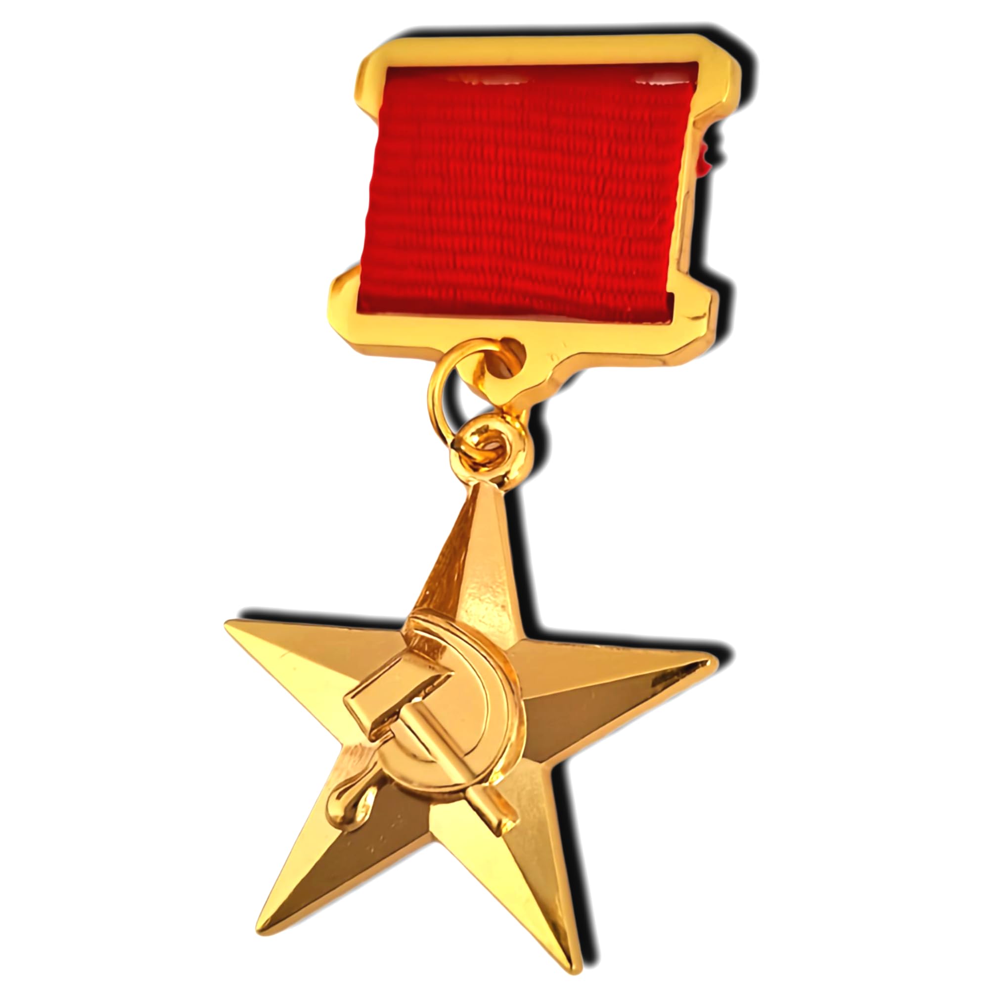 Replicamilitarymedals Hero of Socialist Labour WW2 Medal Badge Russian USSR Star high Award New Repro