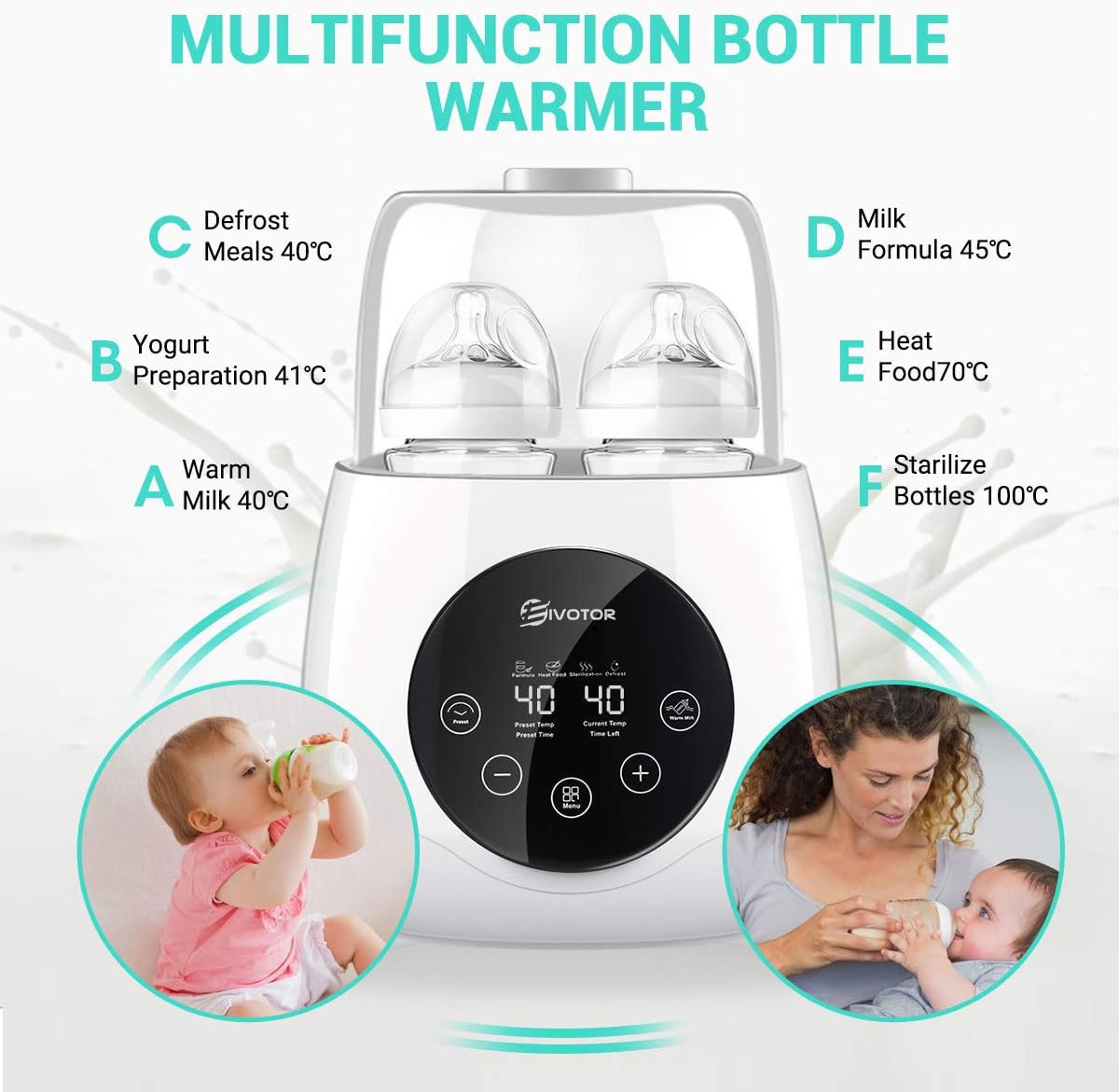 eivotor bottle warmer