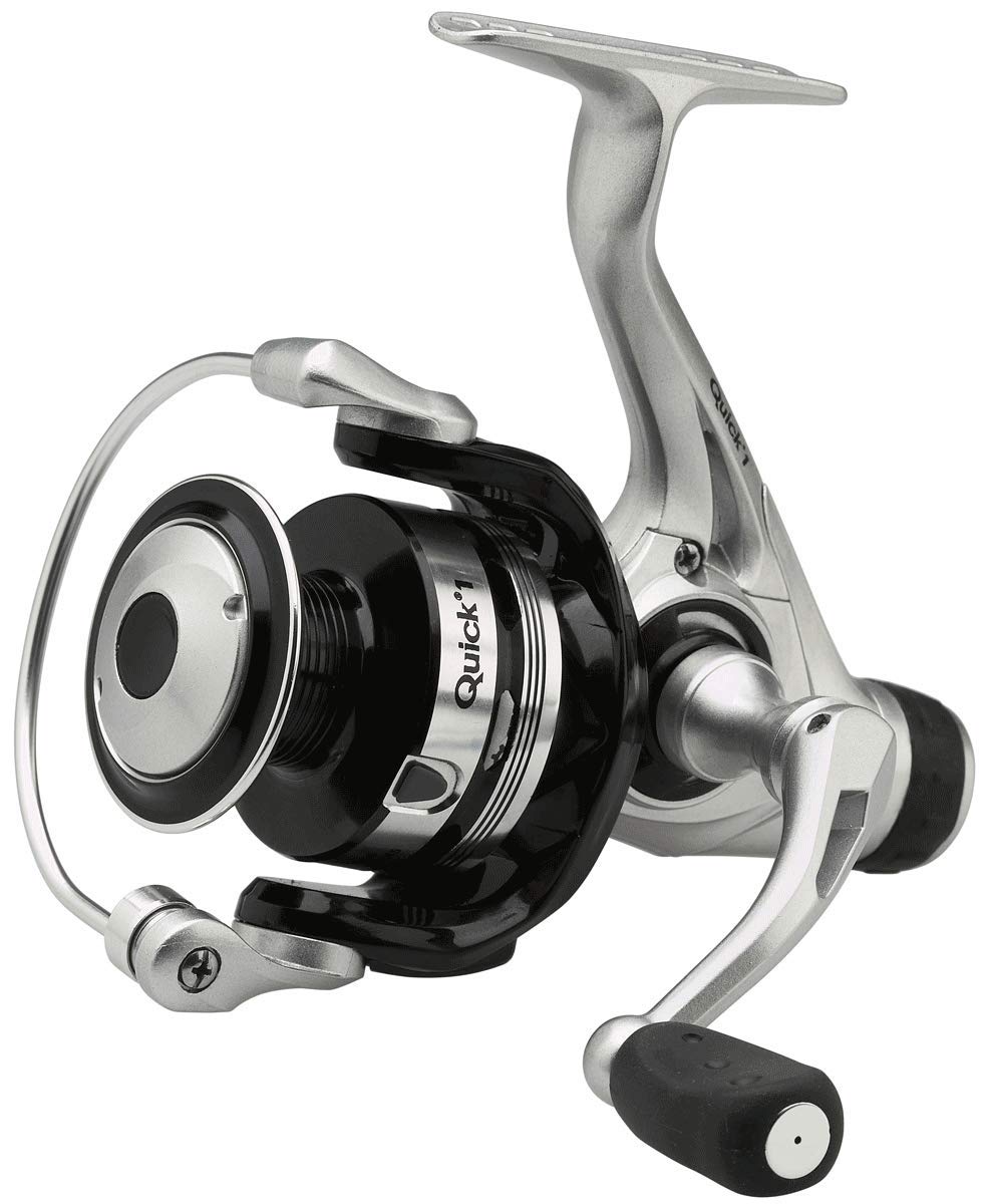 DAM Quick 1 RD, Fishing Reel, Spinning Reels,The Ultimate Fishing Reel for Speed and Precision, Black, Unisex, Black, 2000