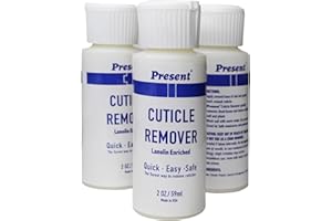 Present Cuticle Remover for Home Salon Manicure Pedicure 2oz 59ml