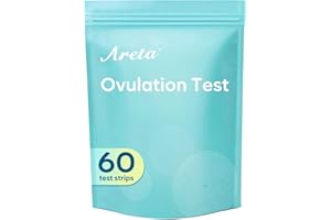 Areta 60 Ovulation Test Strips Kit: Accurate & Reliable for Women | Fast & Convenient Fertility Tracking | High Accuracy Ovulation Test Kit