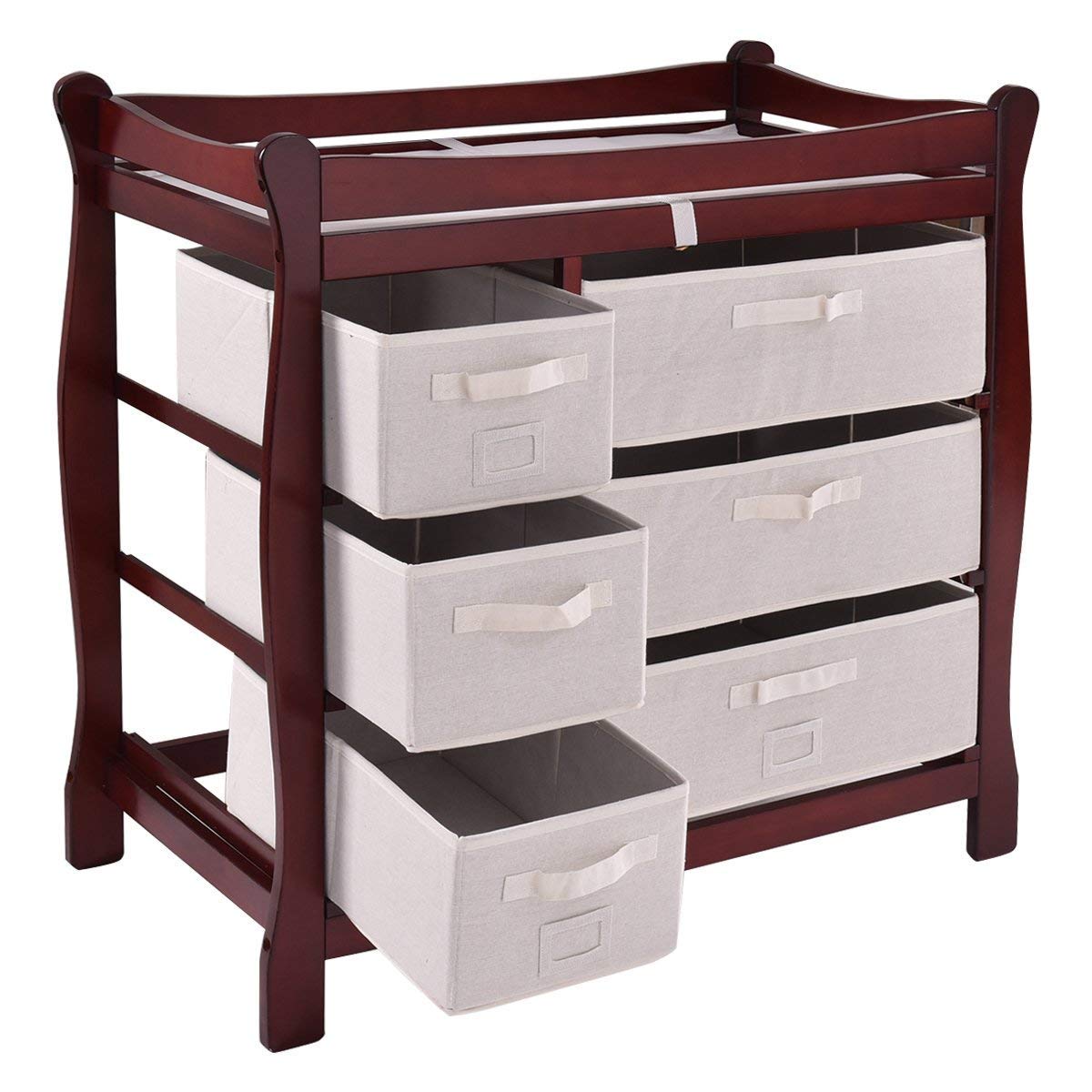 Amazon Com Honey Joy Baby Changing Table Infant Diaper Nursery
