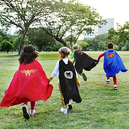 Superheroes Costume Set for Kids, Boys, Girls - 8-Piece Set - Dress-Up Group -Party Supplies-Durable, Materials - Thumbnail 4