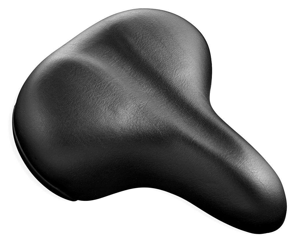 TCM Tchibo Bicycle Saddle Gel Saddle Ergonomically Designed Black
