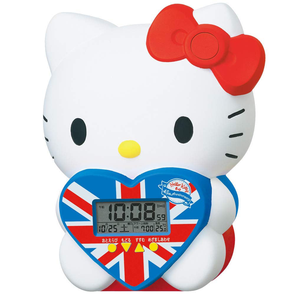 Timer Hello Kitty Sticker Mua Seiko Clock Hello Kitty Alarm Clock trên Amazon Nhật chính hãng ...