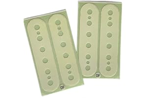 INLAY STICKER'S JOCKOMO Pickup Stickers for Humbucker // DiMarzio DP100 F-Spaced - Cream