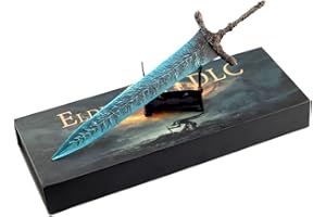 SUPERBUYBOX Elden Ring DLC Shadow of The Erdtree Dark Moon Greatsword 12'' 30cm Martial Arts Game Collection Party Supplies Desk Room Decoration Backpack Pendant Gift (12''Dark Moon Greatsword in Giftbox)