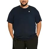 HOdo Big and Tall Mens T-Shirt Crewneck Tees Moisture Wicking 2XL-6XL