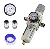 RIH 3/8"NPT Air Filter Pressure Regulator Combo