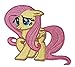Iron on Fluttershy My Little Pony Friendship is Magic Patch - By Patch Squad