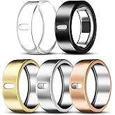 5 Pack Cover Compatible with Oura Ring Gen 4/Oura Ring Gen 3 Horizon/Heritage, Surport Charging with Cover on, Anti-Scratch T