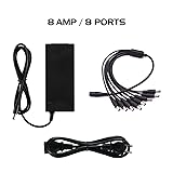 Ares Vision 8 AMP 12v DC Power Supply Adapter Plus