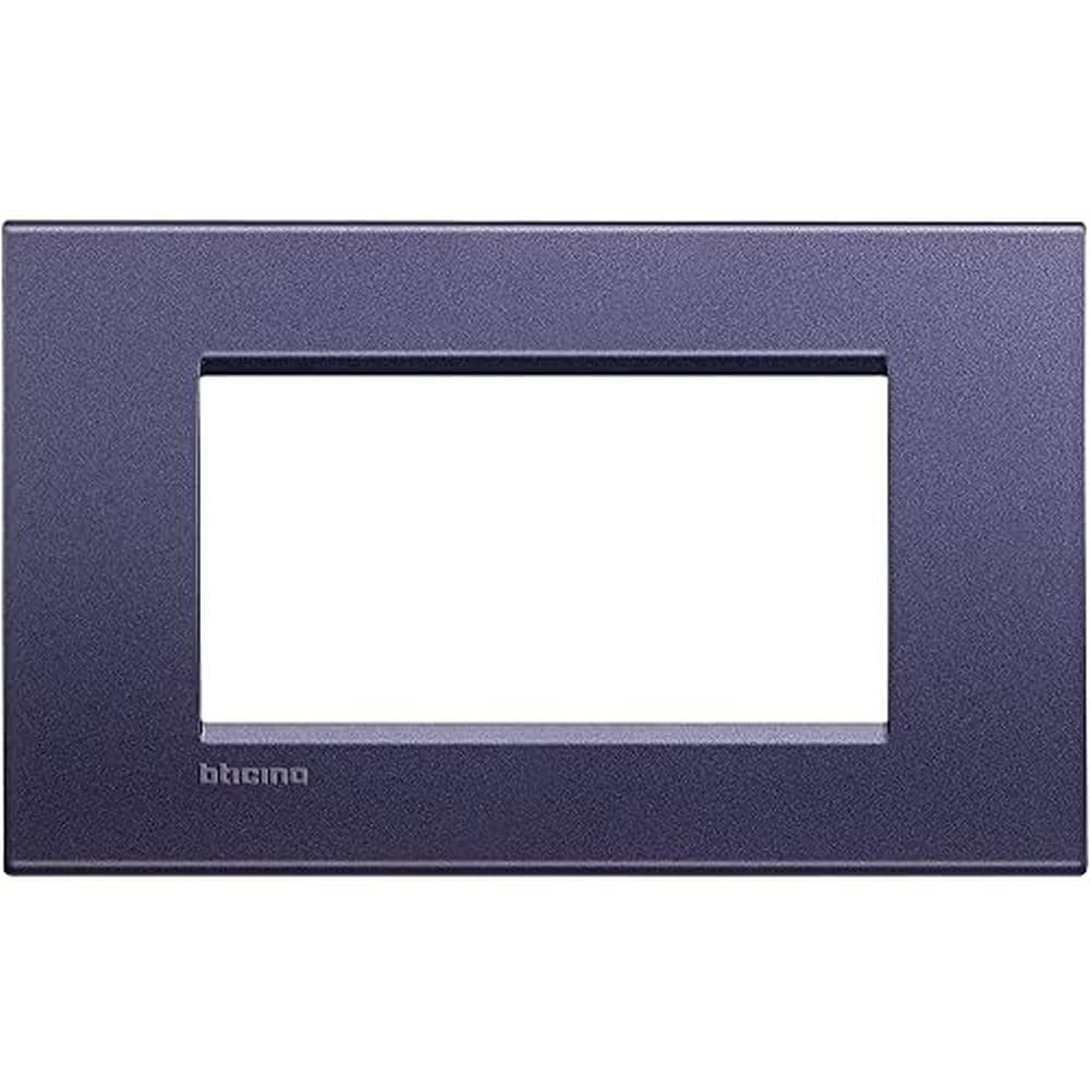 BTicino Livinglight Plate, 4 Modules, Multi-Colour, multicolour, LNA4804CB