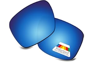 Bwake Replacement Lenses for Oakley Holbrook XL Sunglasses OO9417 - Ice Blue POLARIZED