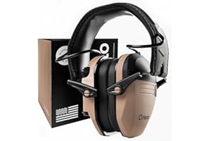 ANGORA BRANDS Shooting Ear Protection - Electronic Ear Protection For Shooting, Enhanced Hearing Protection, Ideal Gun Range Ear Protection for Shooting, Ear Protection Headphones for Shooting