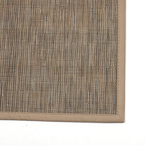 Topotdor Indoor and Outdoor Door Mat Rectangular Non-Slip Doormats (20"x47", Gold) - Thumbnail 2