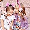 Kids-Headphones-Wired-LED-Glowing-Foldable-Adjustable-Over-Ear-Headphones-Safe-85dB-Volume-Limited-Cat-Ear-Headphones-for-KindleiPadChildrenTeensBoysGirls-Peach-1 esonstyle Kids Headphones, Wired LED Glowing Foldable Adjustable Over-Ear Headphones, Safe 85dB Volume Limited Cat Ear…