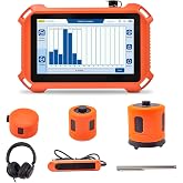 Underground Water Leak Detector for Indoor&amp;Outdoor - PQ125C | 3m/9.84ft Depth, 3 Sensors, 2 Positioning Modes