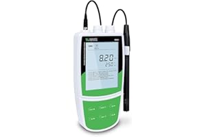 BANTE INSTRUMENTS Bante 820 Portable Dissolved Oxygen Meter | Dissolved Oxygen Tester Kit | 10 ft Cable, 1 or 2 Points Calibration, 100 Sets of Data Storage, USB Communication Interface