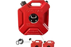 JONAS C 1.3 Gallon Transfer Tank 5L Backup Storage Transfer Container Fits for Motorcycle SUV ATV Most Cars