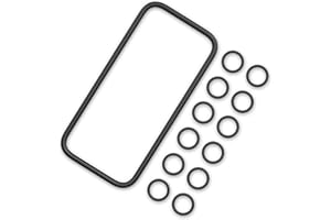 Aquatonics 77707-0120 Heater Manifold O-Ring Kit Compatible with All Pentair Mastertemp Heaters - Tube Sheet Coil Sealing Manifold O-Ring Replacement Kit