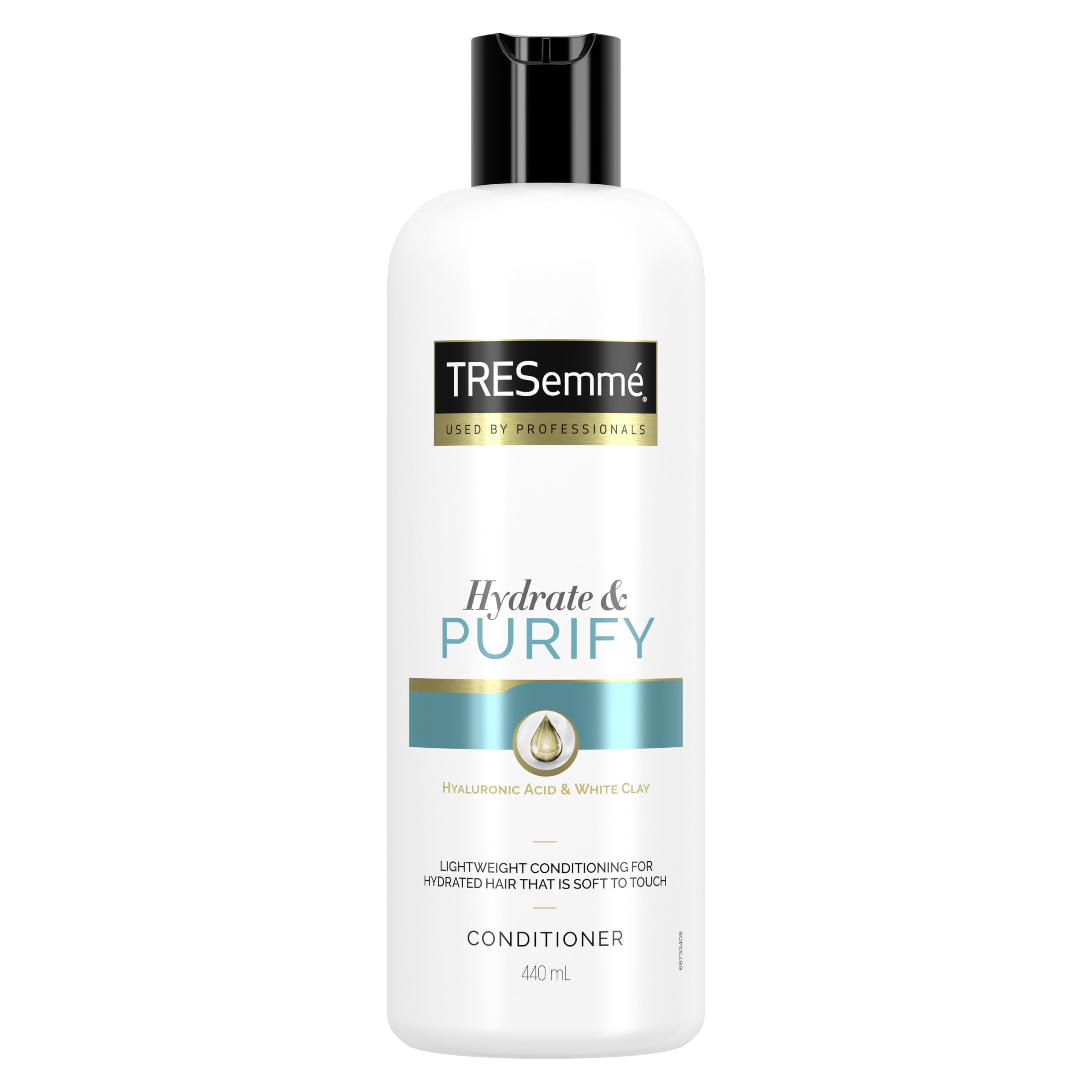TRESemme Hydrate & Purify with hyaluronic acid & white clay Conditioner for greasy hair 6 x 440 ml