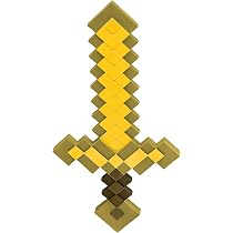 Pico De Minecraft Oficial De DISGUISE – Accesorio Para Disfraces Infantiles, Perfecto Para Carnaval Y Regalos (Estilo Oro, 40cm)