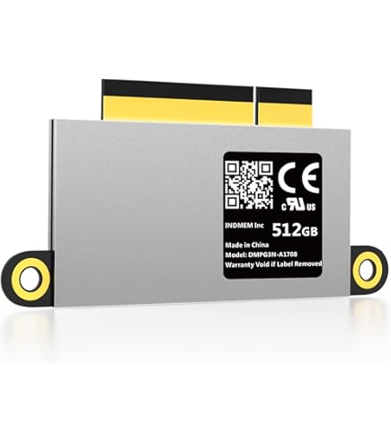 MacBook10,1 i7 充放電154 メモリ16GB SSD500GB Amazon.com: Odyson - 1TB SSD Replacement for Apple MacBook