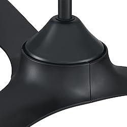 Ceiling Fans without Lights 56 Inch Black Ceiling